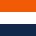 Orange•White•Navy